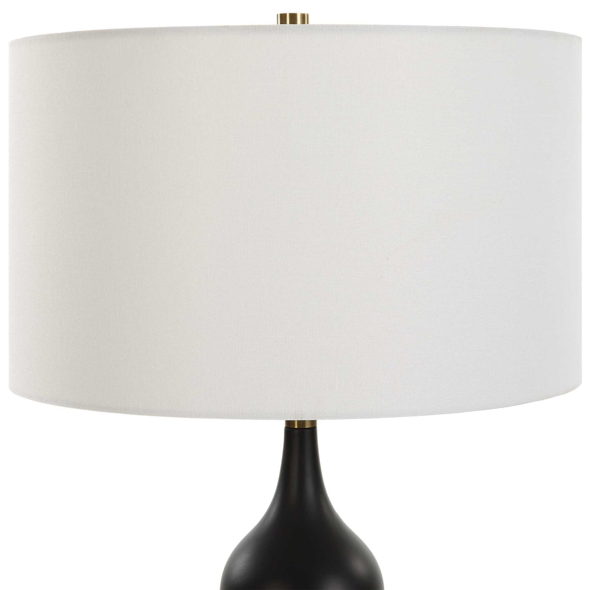   Black Ceramic Table Lamp | Oroa.com