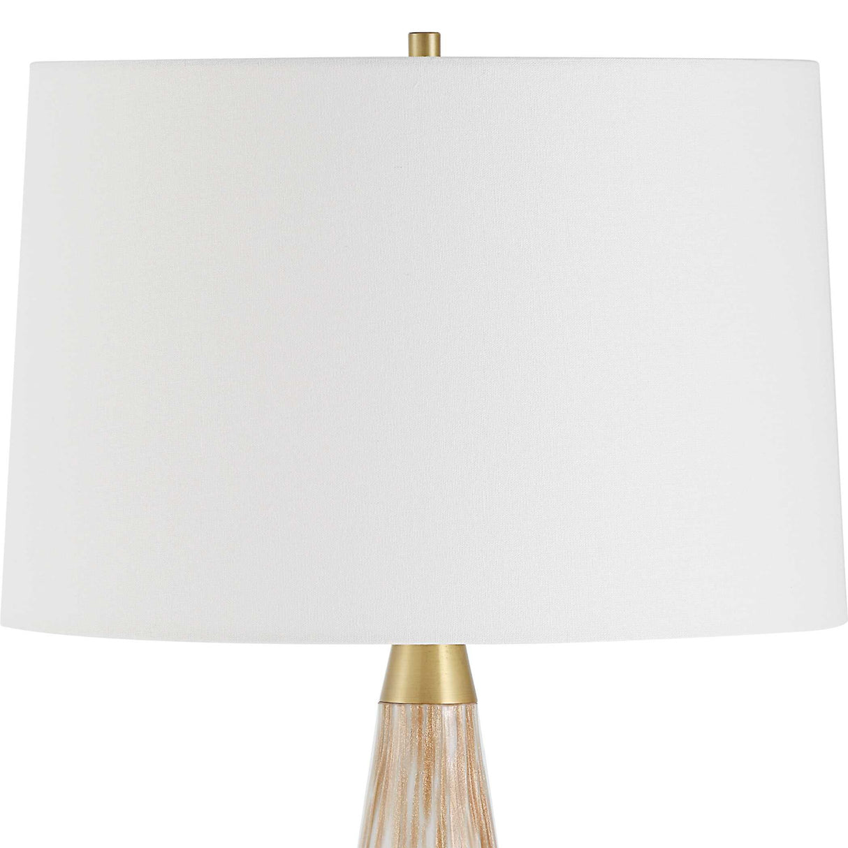   Gold Speckled Glass Table Lamp | Oroa.com