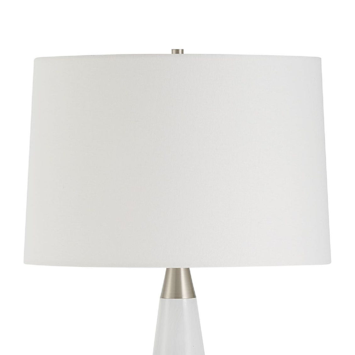   Gray & Silver Glass Table Lamp | Oroa.com