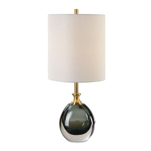   Modern European furniture - Smoky Blue Glass Buffet Lamp - www.oroa.com | Oroa.com