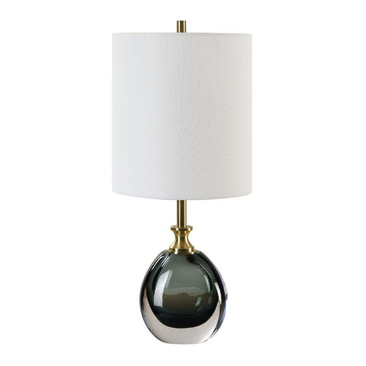   Modern European furniture - Smoky Blue Glass Buffet Lamp - www.oroa.com | Oroa.com