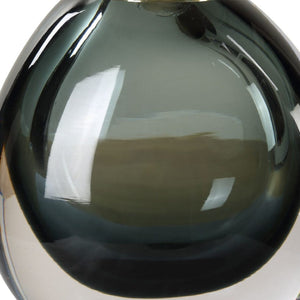   Modern European furniture - Smoky Blue Glass Buffet Lamp - www.oroa.com | Oroa.com
