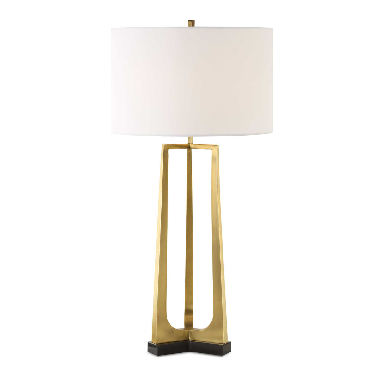   Antique Brass Tapered Table Lamp | Oroa.com