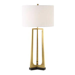   Antique Brass Tapered Table Lamp | Oroa.com