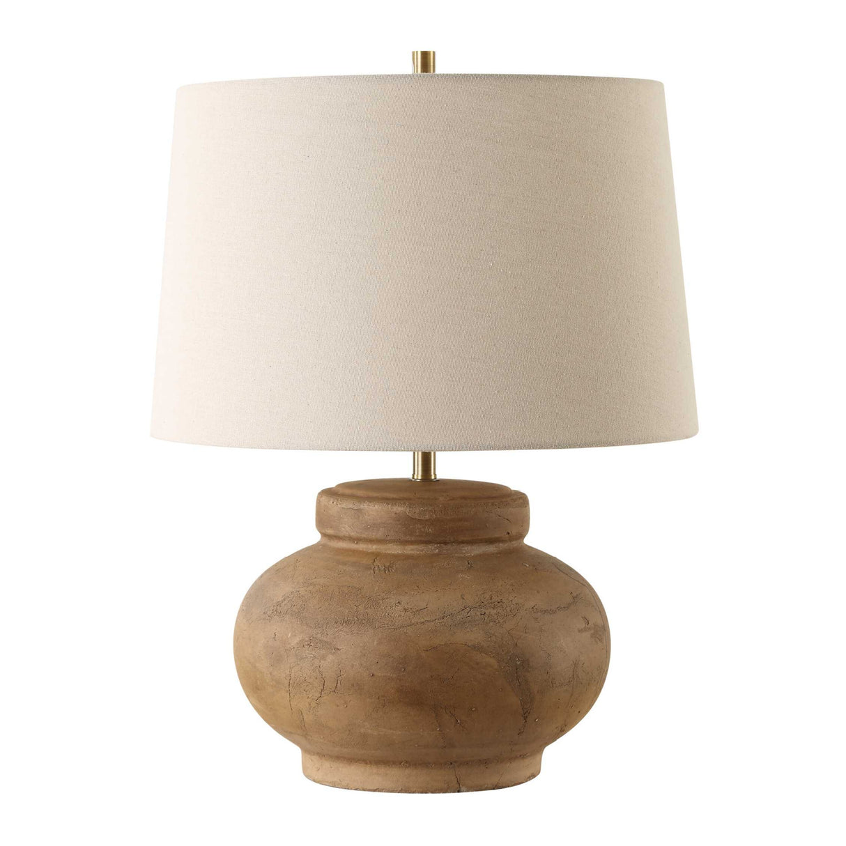   Modern European furniture - Distressed Terracotta Table Lamp - www.oroa.com | Oroa.com