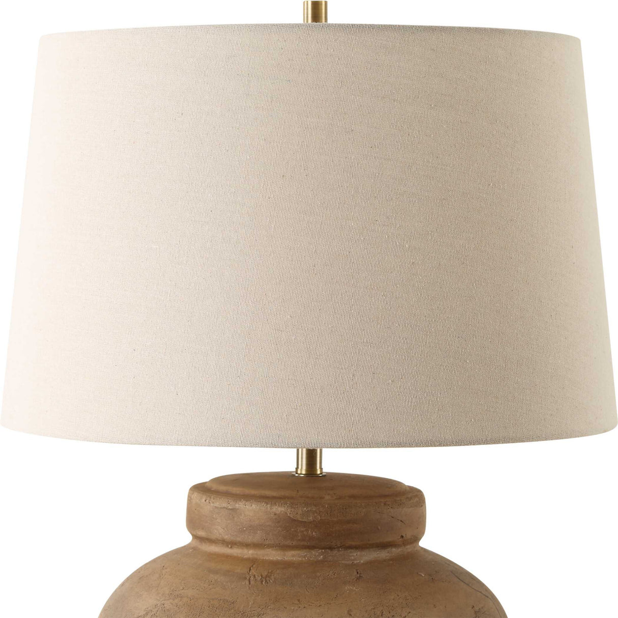   Modern European furniture - Distressed Terracotta Table Lamp - www.oroa.com | Oroa.com