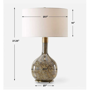   Modern European furniture - Seeded Glass Table Lamp - www.oroa.com | Oroa.com