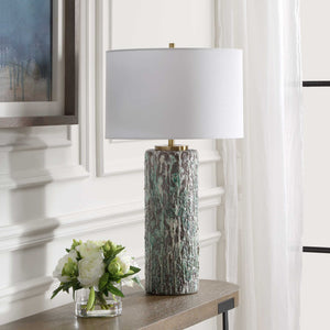   Crackled Ceramic Table Lamp | Oroa.com