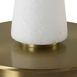   Polished Alabaster Table Lamp | Oroa.com