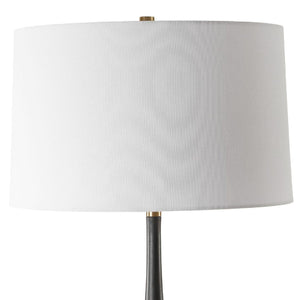   Modern European furniture - Black Teardrop-Shaped Table Lamp - www.oroa.com | Oroa.com
