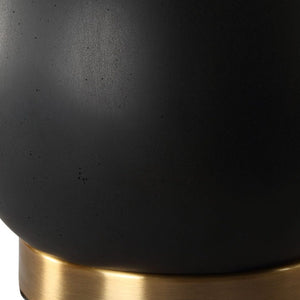   Modern European furniture - Black Teardrop-Shaped Table Lamp - www.oroa.com | Oroa.com