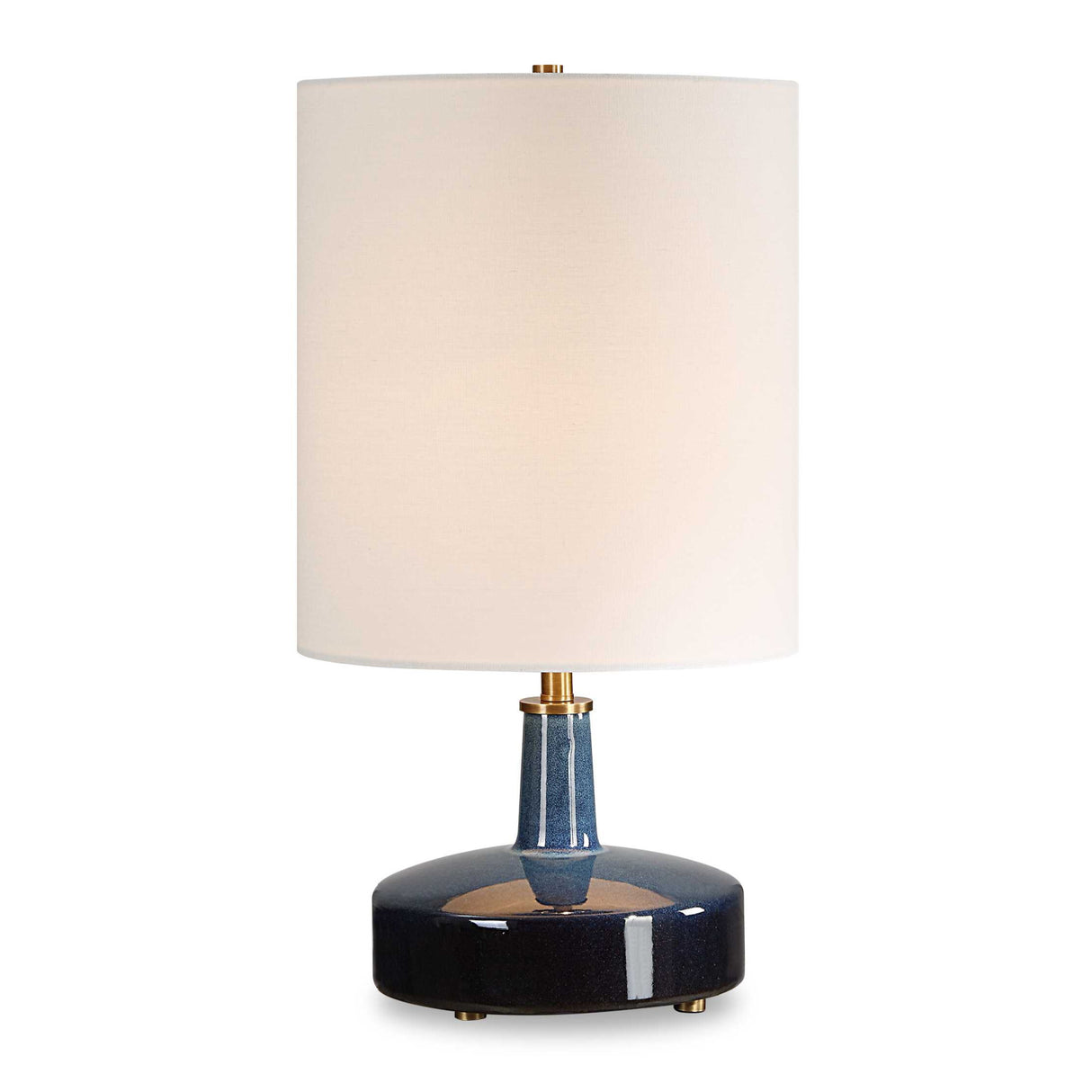   Modern European furniture - Blue Ombre Ceramic Table Lamp - www.oroa.com | Oroa.com