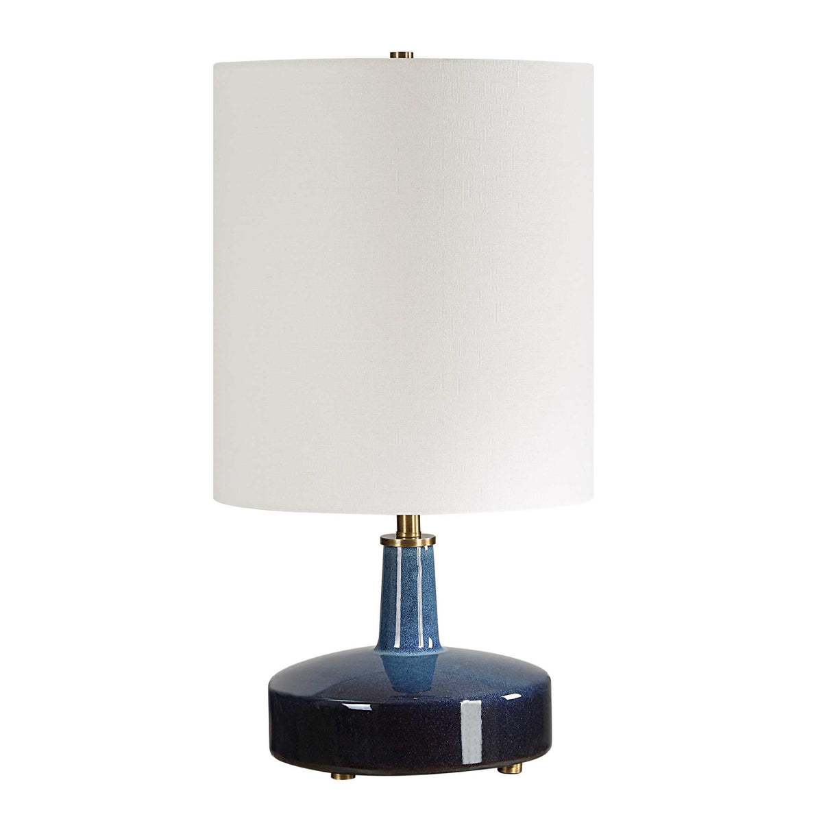   Modern European furniture - Blue Ombre Ceramic Table Lamp - www.oroa.com | Oroa.com
