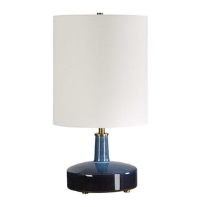   Modern European furniture - Blue Ombre Ceramic Table Lamp - www.oroa.com | Oroa.com