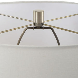   Modern European furniture - Patterned Cream Ceramic Table Lamp - www.oroa.com | Oroa.com