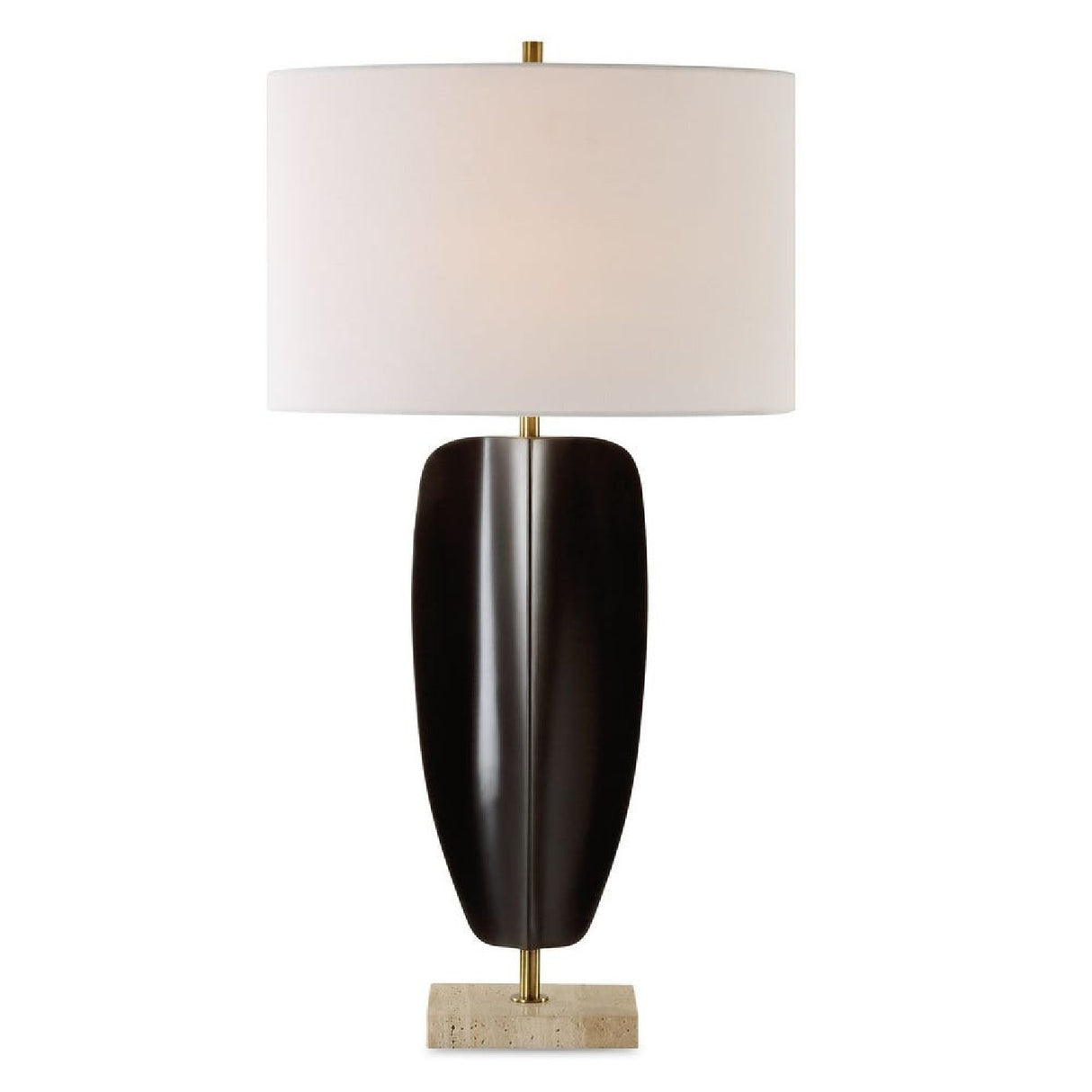   Black Iron Modern Table Lamp | Oroa.com