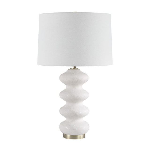 Modern European furniture - White Porcelain Table Lamp - www.oroa.com