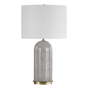   White Dotted Porcelain Table Lamp | Oroa.com