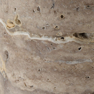   Modern European furniture - Honed Travertine Table Lamp - www.oroa.com | Oroa.com