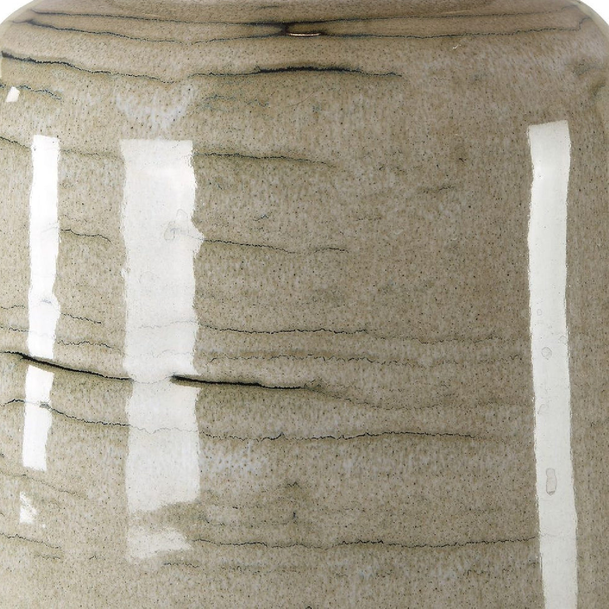   Modern European furniture - Tan Glazed Ceramic Table Lamp - www.oroa.com | Oroa.com