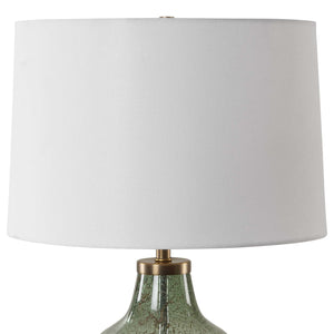   Modern European furniture - Green Translucent Glass Table Lamp - www.oroa.com | Oroa.com
