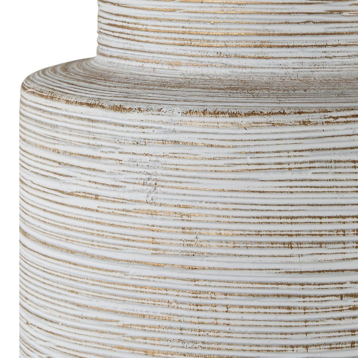   Modern European furniture - Ribbed White Ceramic Table Lamp - www.oroa.com | Oroa.com