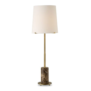   Brown Marble Buffet Lamp | Oroa.com