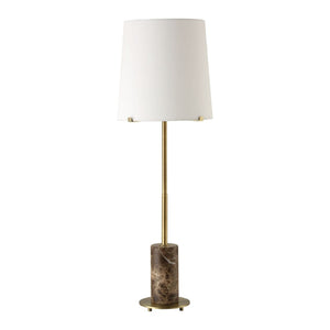   Brown Marble Buffet Lamp | Oroa.com