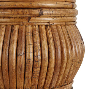   Aged Rattan Table Lamp | Oroa.com