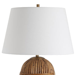   Aged Rattan Table Lamp | Oroa.com