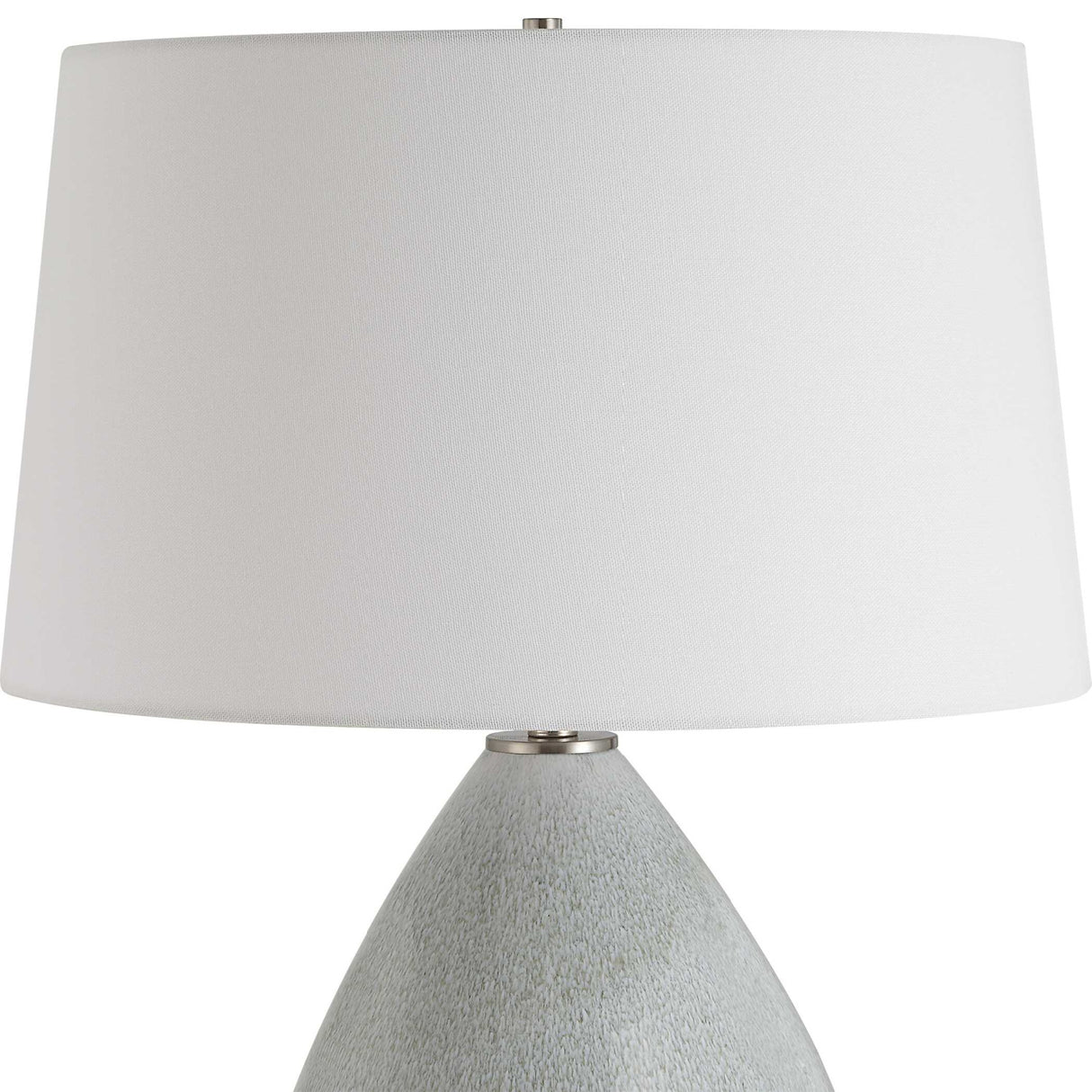   Modern European furniture - Cream Ceramic Teardrop-Shaped Table Lamp - www.oroa.com | Oroa.com