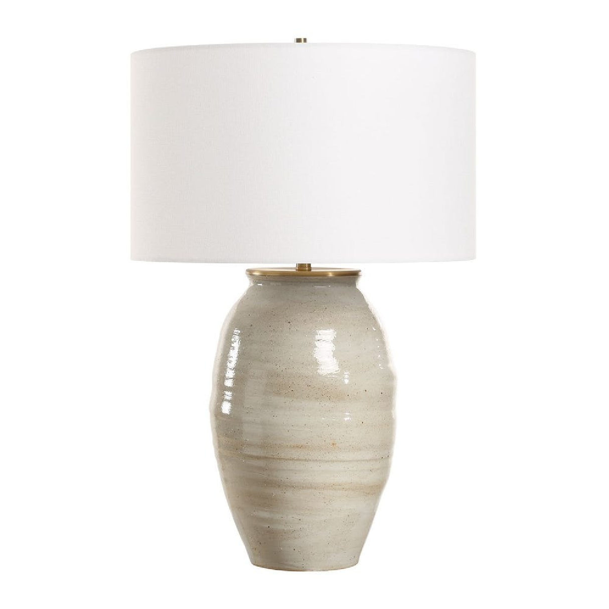   Modern European furniture - Gray Glazed Ceramic Table Lamp - www.oroa.com | Oroa.com