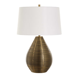   Brass Plated Table Lamp | Oroa.com