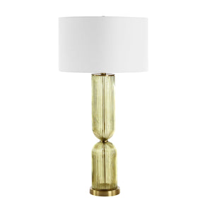   Modern European furniture - Transparent Green Glass Table Lamp - www.oroa.com | Oroa.com