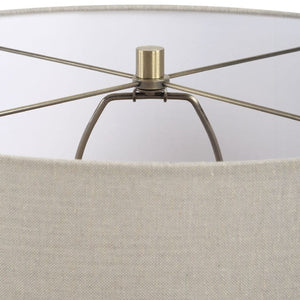   Modern European furniture - Linen & Crystal Table Lamp - www.oroa.com | Oroa.com