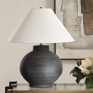   Modern European furniture - Black Porcelain Table Lamp - www.oroa.com | Oroa.com