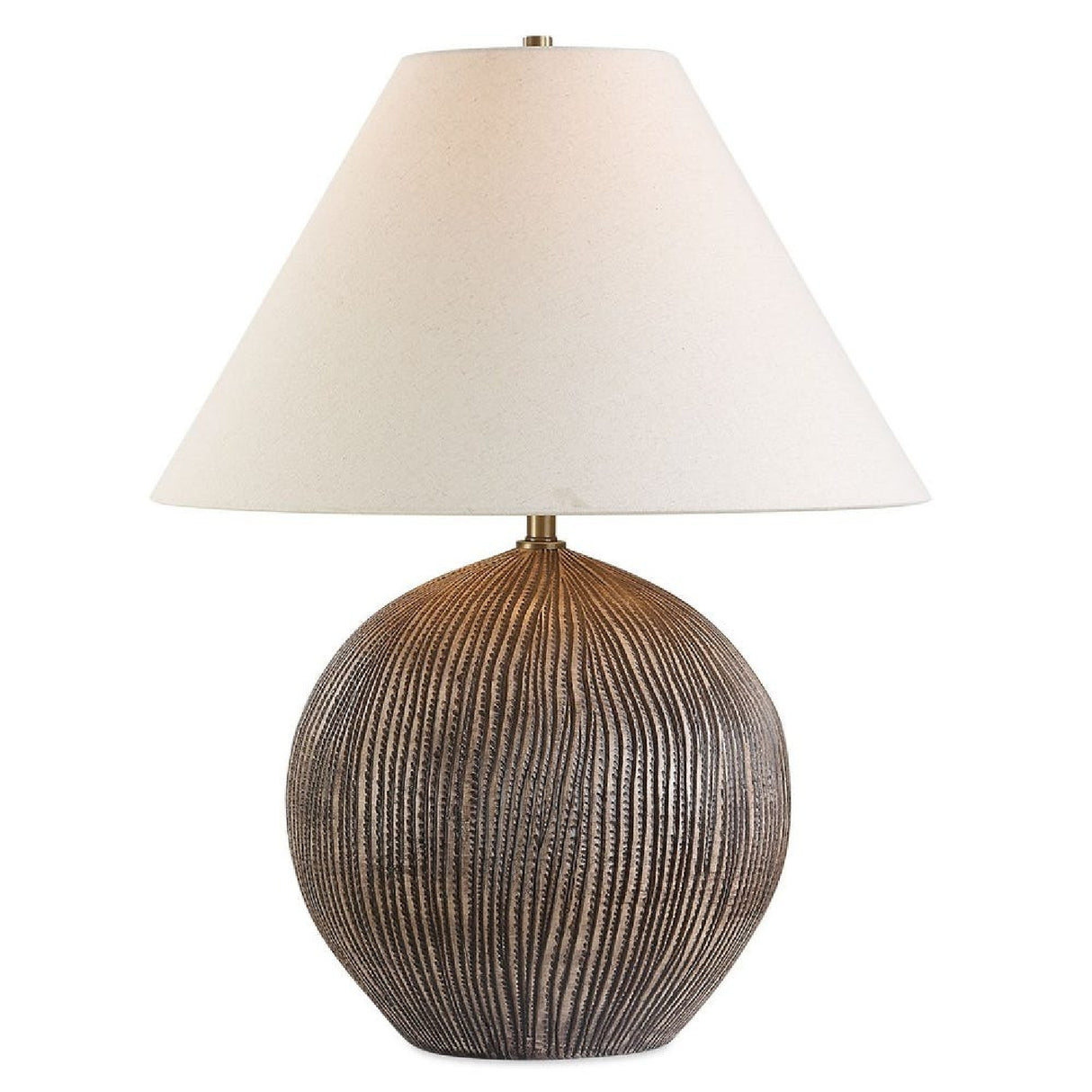   Grooved Porcelain Table Lamp | Oroa.com