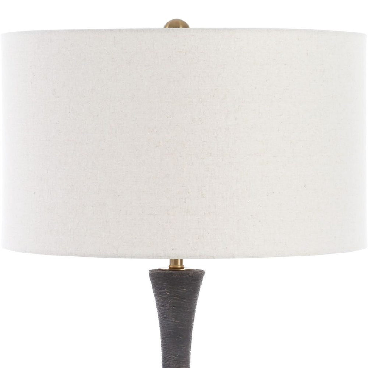   Black Textured Ceramic Table Lamp | Oroa.com