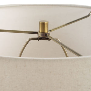   Modern European furniture - Stacked Travertine Table Lamp - www.oroa.com | Oroa.com