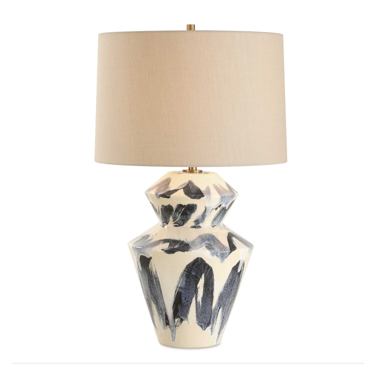   Modern European furniture - Faceted Ceramic Table Lamp - www.oroa.com | Oroa.com
