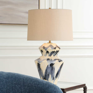   Modern European furniture - Faceted Ceramic Table Lamp - www.oroa.com | Oroa.com