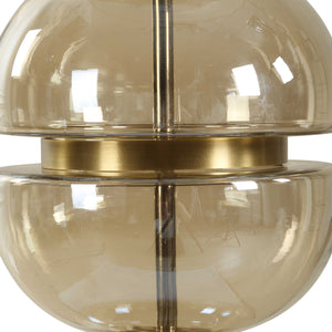   Stacked Amber Glass Table Lamp | Oroa.com