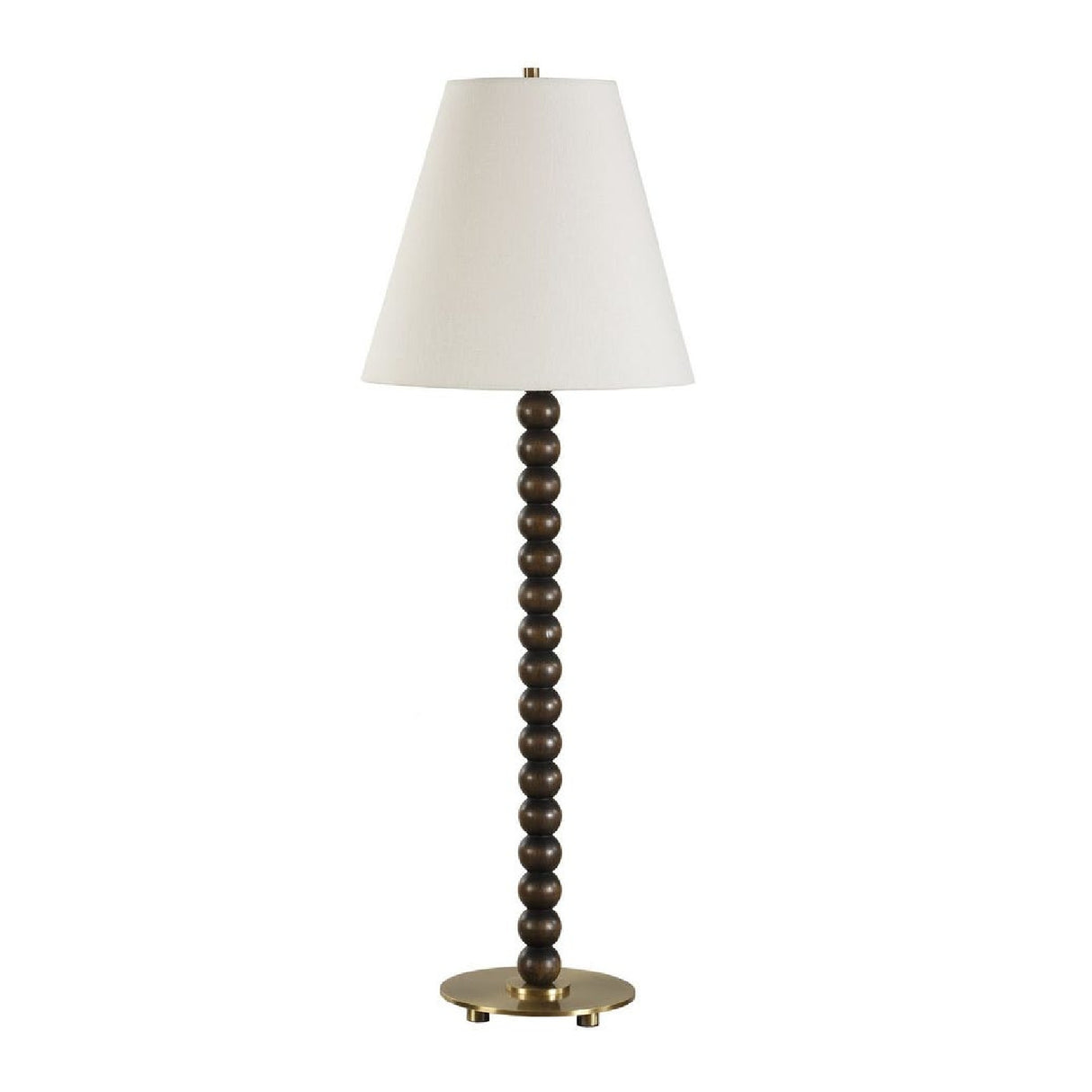   Stacked Wooden Spheres Buffet Lamp | Oroa.com