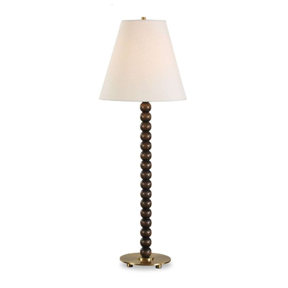   Stacked Wooden Spheres Buffet Lamp | Oroa.com