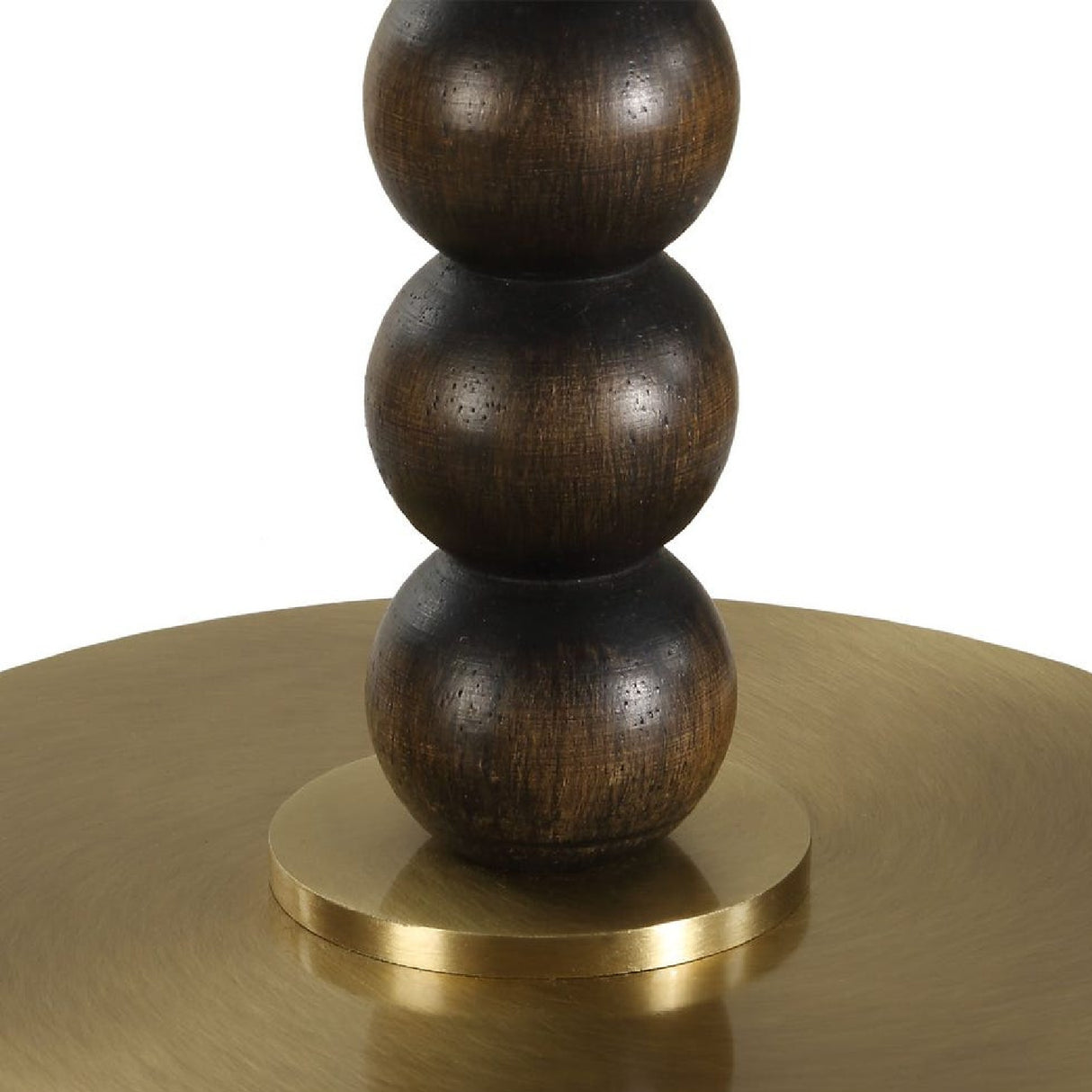   Stacked Wooden Spheres Buffet Lamp | Oroa.com