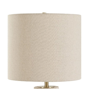  Modern European furniture - Aged White Ceramic Table Lamp - www.oroa.com | Oroa.com