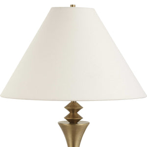   Flared Brass Table Lamp | Oroa.com