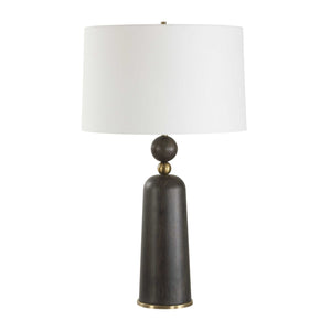   Wooden Cylindrical Table Lamp | Oroa.com