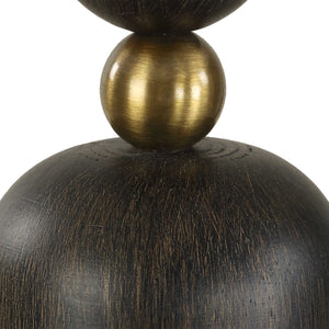   Wooden Cylindrical Table Lamp | Oroa.com