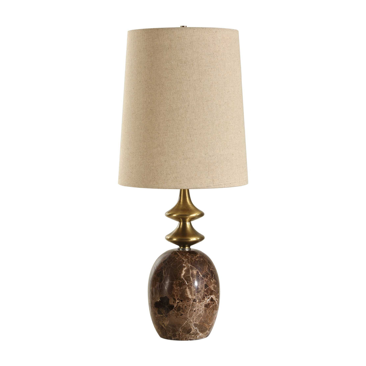   Modern European furniture - Brown Marble Buffet Lamp - www.oroa.com | Oroa.com
